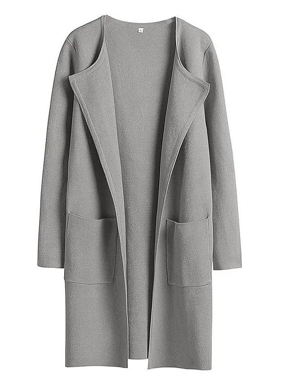 Lapel Classy Coatigan