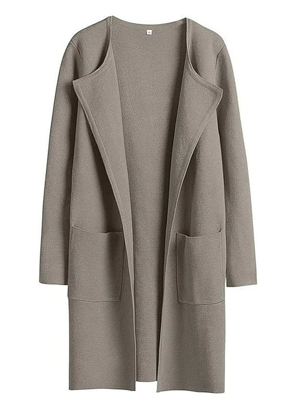 Lapel Classy Coatigan