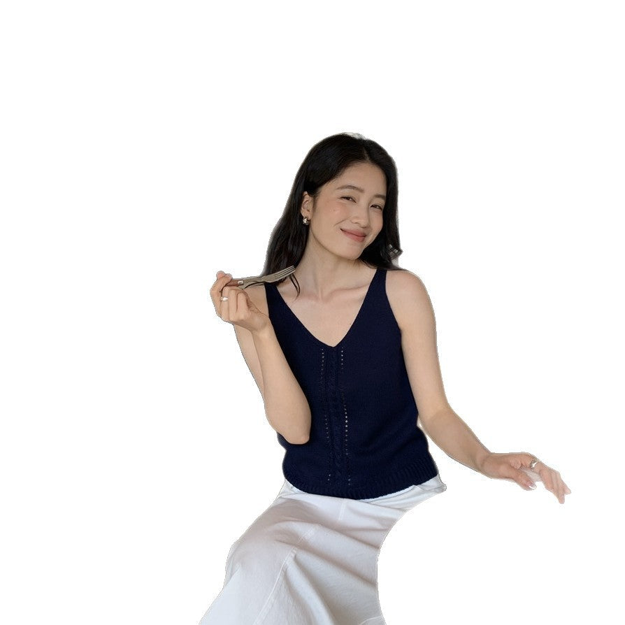 Outerwear Base-Layer Slip Knit Vest